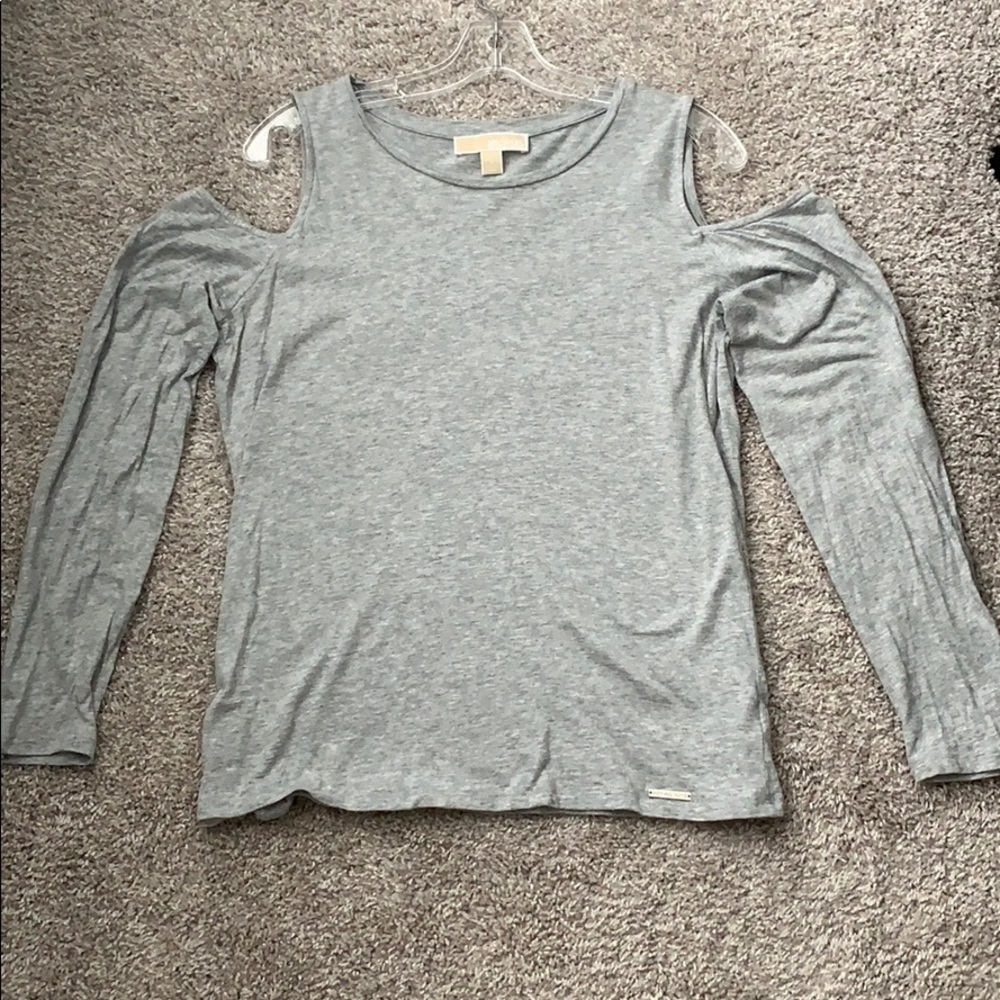 Gray Michael Kors long sleeve shirt